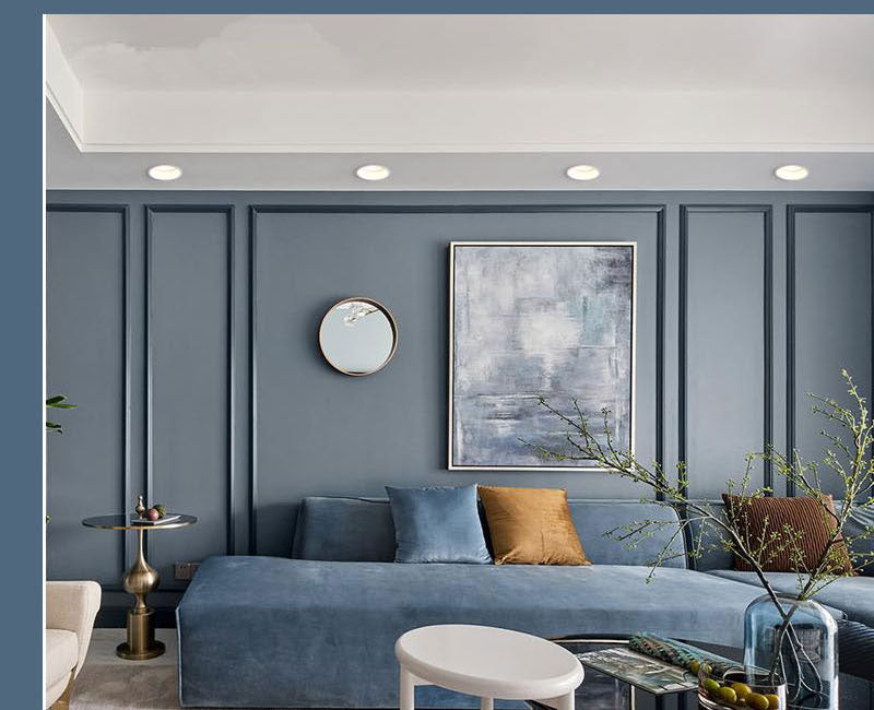 Frameless angle adjustable embedded LED downlight 5W 7W 12W 20W dimmable deep glare LED ceiling spotlights home lighting