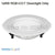 FUT068 Milight 2.4G 6W RGB+CCT LED Downlight 85V-265V LED Round Dimmable Reccessed LED Light with 2.4G 4zone Remote Support WiFi