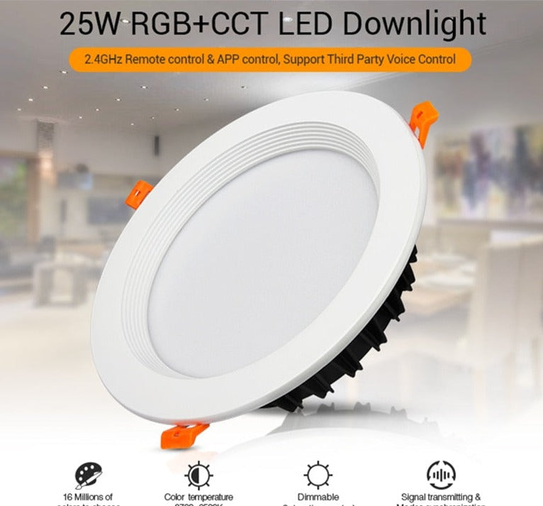 Mi Boxer 6W 9W 12W 15W 18W 25W RGB+CCT LED Downlight Ceiling Spotlight FUT060 061 062 FUT063 FUT064 FUT065 FUT066 FUT068 FUT069