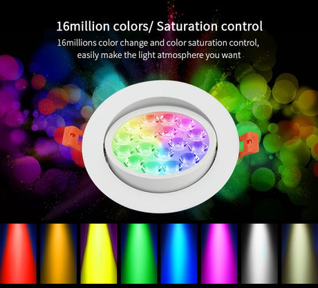 Mi Boxer 6W 9W 12W 15W 18W 25W RGB+CCT LED Downlight Ceiling Spotlight FUT060 061 062 FUT063 FUT064 FUT065 FUT066 FUT068 FUT069