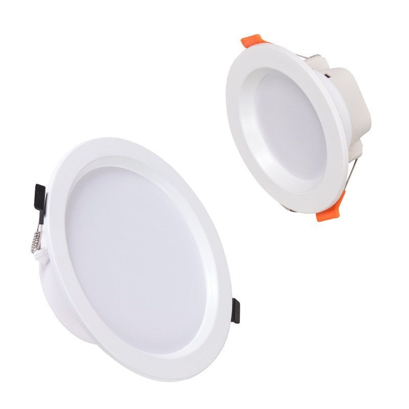 LED Downlight 3w 5W 7w 9w 12w 18w 220V LED Recessed Ceiling Spot Light  Panel Down Light Round LED Lighting Cool/ Warm White