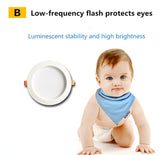 LED Downlight 3w 5W 7w 9w 12w 18w 220V LED Recessed Ceiling Spot Light  Panel Down Light Round LED Lighting Cool/ Warm White