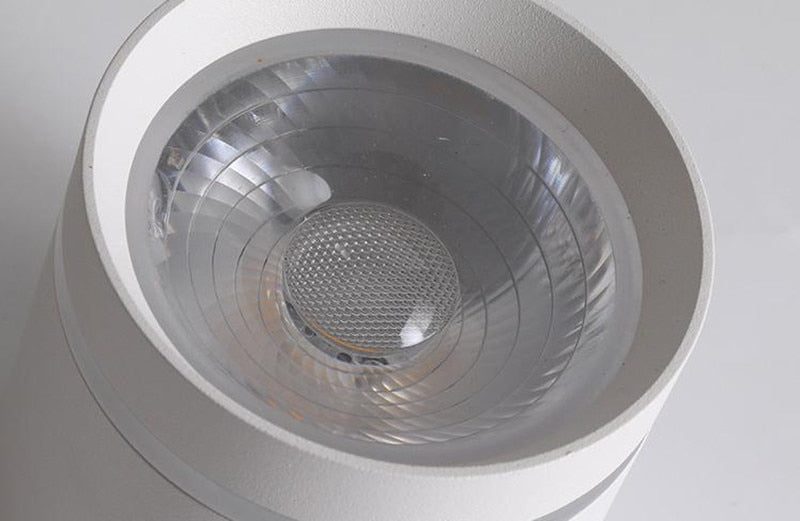 Dimmable Cylinder Led Downlight Surface 9W 12W 18W COB LED Ceiling Spot Lights AC220V LED Background Lamps Indoor Lighting Spot