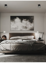 Dimmable Cylinder Led Downlight Surface 9W 12W 18W COB LED Ceiling Spot Lights AC220V LED Background Lamps Indoor Lighting Spot