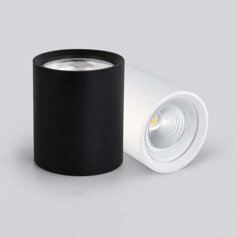 Dimmable Round Surface Mounted LED Downlights 7W 9W 12W 15W 18W 20W COB LED Ceiling Spot Light AC85-265V Indoor Lighting