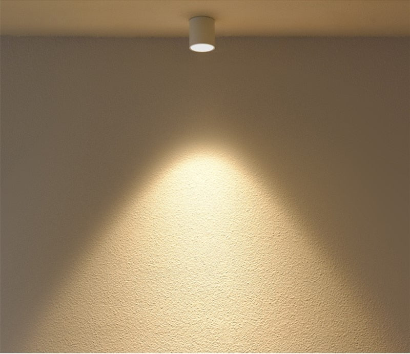 Dimmable Round Surface Mounted LED Downlights 7W 9W 12W 15W 18W 20W COB LED Ceiling Spot Light AC85-265V Indoor Lighting