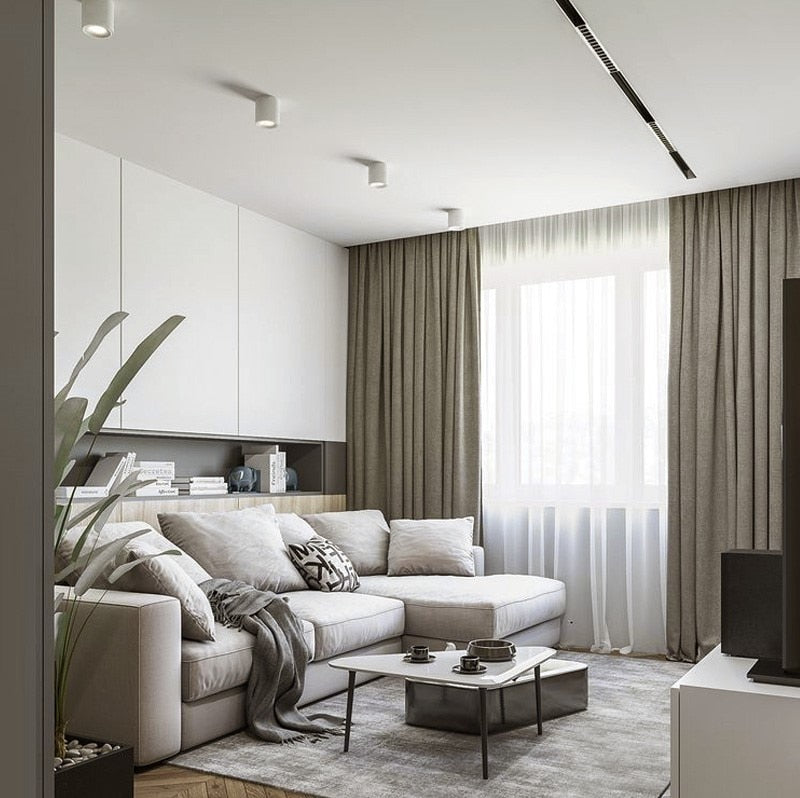 Dimmable Round Surface Mounted LED Downlights 7W 9W 12W 15W 18W 20W COB LED Ceiling Spot Light AC85-265V