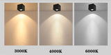 White Black High quality Surface Mounted adjustment LED COB dimmable Downlights 10W 15W 20W 30W LED Ceiling Lamp Spot