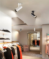 Surface Mounted LED Downlights Foldable 360° Rotatable COB Ceiling Spot lights 12W 20W 30W LED Lamps Background Wall Lighting