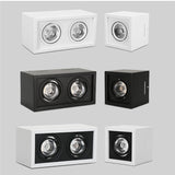 Dimmable LED no-open hole surface mounted downlight COB downlight 110v/220v 10W 20W LED ceiling spotlight home lighting