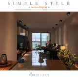 Dimmable LED no-open hole surface mounted downlight COB downlight 110v/220v 10W 20W LED ceiling spotlight home lighting