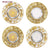 American Luxury Gold Cob Led Recessed Downlight Dimmable Spot Light Fixtures 3W 5W 7W Home Deco Living Room Aisle Ceilings Lamp