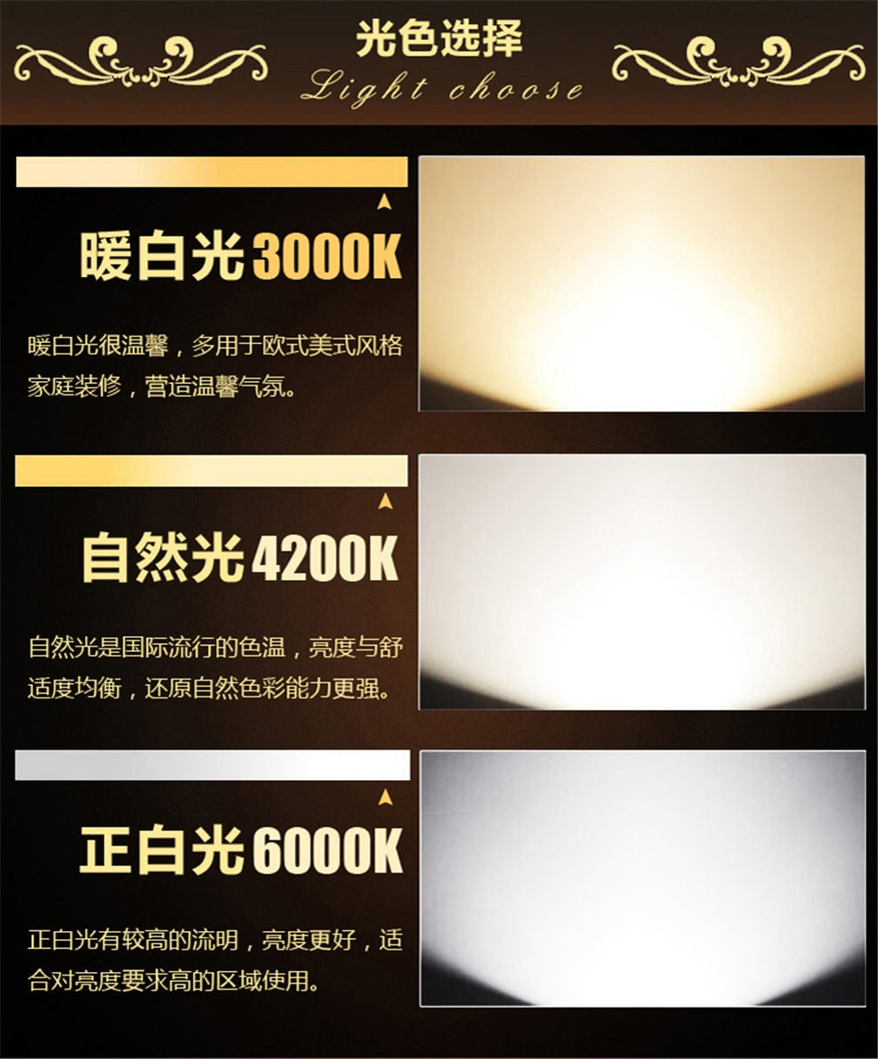 American Luxury Gold Cob Led Recessed Downlight Dimmable Spot Light Fixtures 3W 5W 7W Home Deco Living Room Aisle Ceilings Lamp