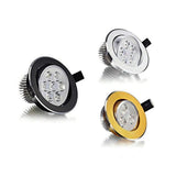 LED dimmable Ceiling light Epistar 9W 12w 15W 21W round LED ceiling lamp Recessed Spot light 110V-220V led ceiling lamp