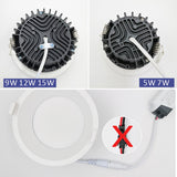 Anti-corrosion Dimmable LED Downlight Anti-Glare Led Ceiling Lamp LED Spot Lighting Bedroom Kitchen Led Recessed Downlight