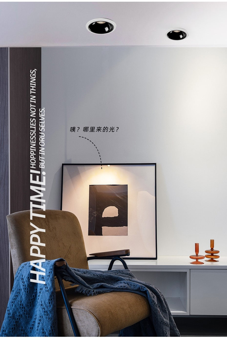 DBF Anti-Glare Ceiling Spot Light 7W 12W 18W 20W New Honeycomb Nest Reflector Home Bedroom Corridor Dimmable Embedded Downlight