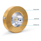 DBF Super Thin Driverless Surface Mounted Ceiling Spot Light Not Dimmable 3W 5W 7W 9W LED Downlight for Cabinet Showcase Photo