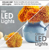 DBF Super Thin Driverless Surface Mounted Ceiling Spot Light Not Dimmable 3W 5W 7W 9W LED Downlight for Cabinet Showcase Photo