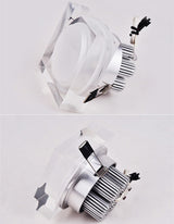 Led Recessed Downlight Round/Square Crystal Ceiling Led Lamp 1W 5W 10W Spot Led Light For Living Room Bedroom Restaurant Coffee