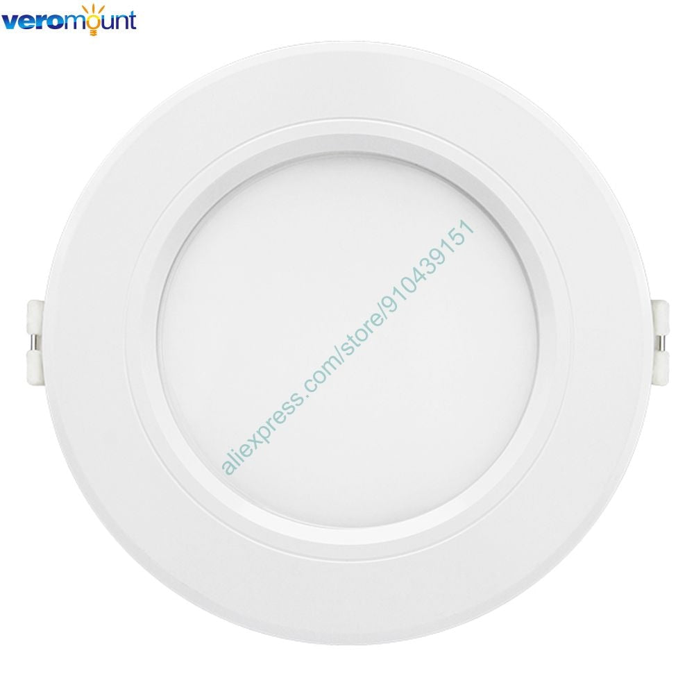 MiBoxer FUT068 6W Smart RGB+CCT Downlight with Driver AC 110V 220V 2.4G Wireless RF Remote WiFi APP Alexa Google Voice Control