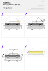 Dimmable Led Panel Recessed led Downlight 12W 18W 24w 30w Square Led Spot Light Led Ceiling Lamp AC110V 220V