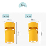 Macaron Led Downlight Surface Mounted Spot Led 360° Rotation COB Chip Indoor Lighting Background Wall Living Room Ceiling Lights