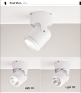 Macaron Led Downlight Surface Mounted Spot Led 360° Rotation COB Chip Indoor Lighting Background Wall Living Room Ceiling Lights