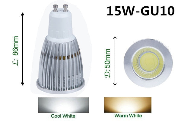 LED Downlight with 12W GU10 Bulb Replaceable 360 Degree Rotatable Surface Mounted LED Spot Light for Kitchen Living room