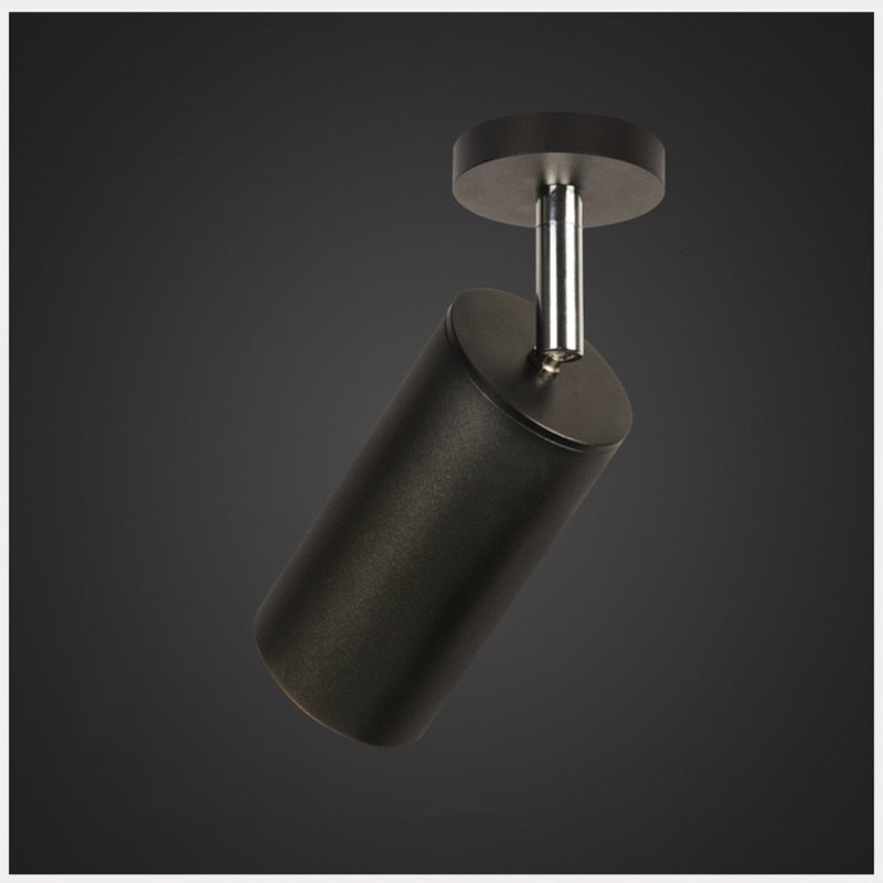 LED Downlight with 12W GU10 Bulb Replaceable 360 Degree Rotatable Surface Mounted LED Spot Light for Kitchen Living room