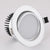 Silver Round Dimmable Recessed LED COB Downlight 3W/5W/7W/12W/15W Recessed LED Ceiling Spot Light 3000K 4000K 6000K AC90-265V