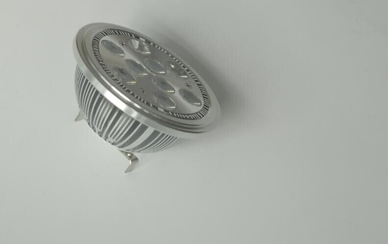 LED AR111 5W led 1*1W 7W 9w G53 lamp G53 LED 110-240V DC12V Downlight led bulb led spotlight GU10