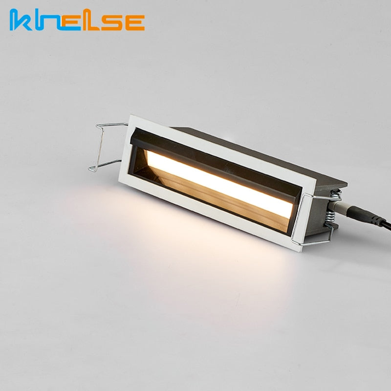 Mordern Linear Line Lamp Embedded Ceiling Downlight Polarized Lights Linear Wall Wash LED 10W 20W 30W Indoor Lighting Rec