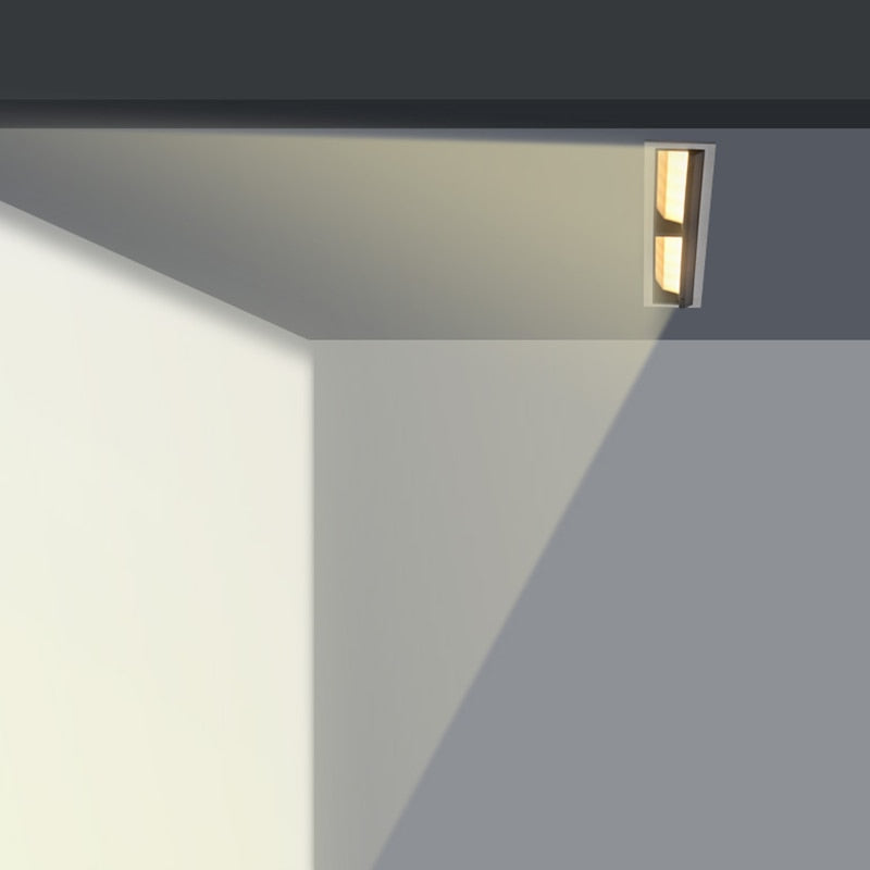 Mordern Linear Line Lamp Embedded Ceiling Downlight Polarized Lights Linear Wall Wash LED 10W 20W 30W Indoor Lighting Rec