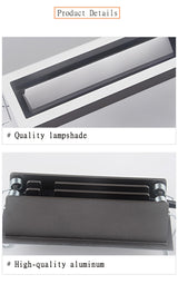 Mordern Linear Line Lamp Embedded Ceiling Downlight Polarized Lights Linear Wall Wash LED 10W 20W 30W Indoor Lighting Rec