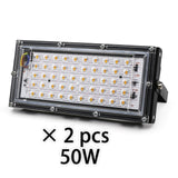 Focos LED Spotlight 50W 100W AC 220V Refletor LED Spot Flood Light Garden Lighting Floodlight Outdoor Kitchen Street Lighting