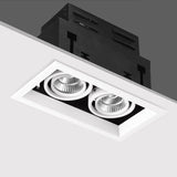 Dimmable COB Led Downlight Light Ceiling Spot Light 10W 20W 30W AC85-265V White/Black Ceiling Recessed Lights Indoor Lighting