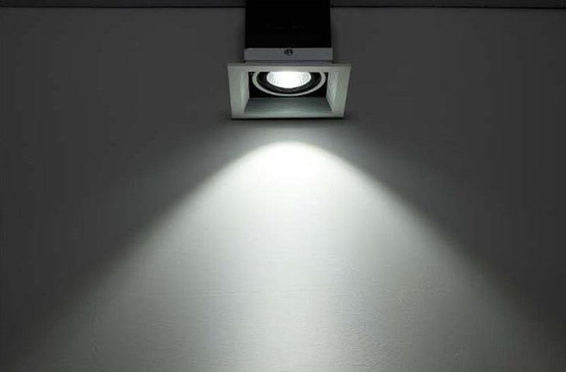 Dimmable COB Led Downlight Light Ceiling Spot Light 10W 20W 30W AC85-265V White/Black Ceiling Recessed Lights Indoor Lighting