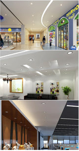 Ceiling downlight Epistar LED ceiling lamp Silver Decoration Recessed Spot light AC165-240v for home illumination led bulb light