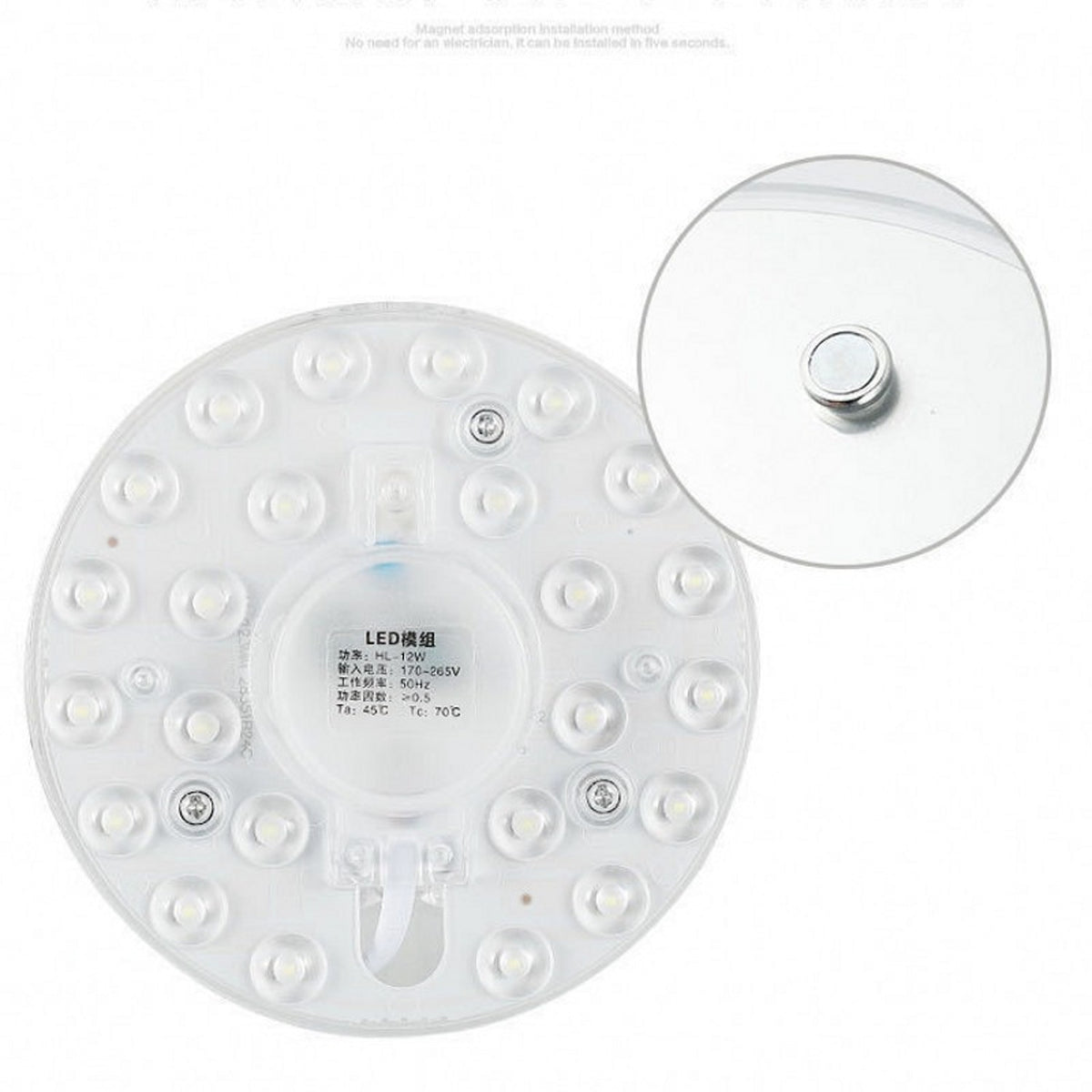 LED PANEL Circle Ring Light SMD2835 12W 18W 24W 36W 50W LED Round Square Ceiling decoration Ceiling Lamp AC 220V LED downlight