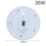 LED PANEL Circle Ring Light SMD2835 12W 18W 24W 36W 50W LED Round Square Ceiling decoration Ceiling Lamp AC 220V LED downlight