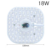 LED PANEL Circle Ring Light SMD2835 12W 18W 24W 36W 50W LED Round Square Ceiling decoration Ceiling Lamp AC 220V LED downlight