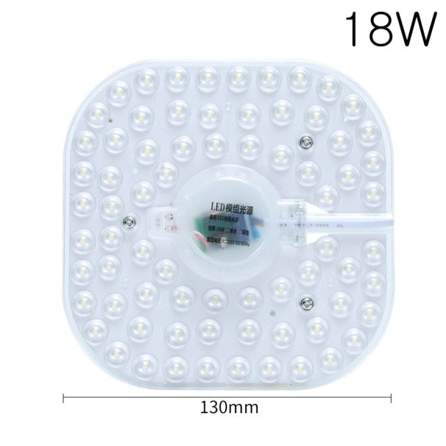 LED PANEL Circle Ring Light SMD2835 12W 18W 24W 36W 50W LED Round Square Ceiling decoration Ceiling Lamp AC 220V LED downlight
