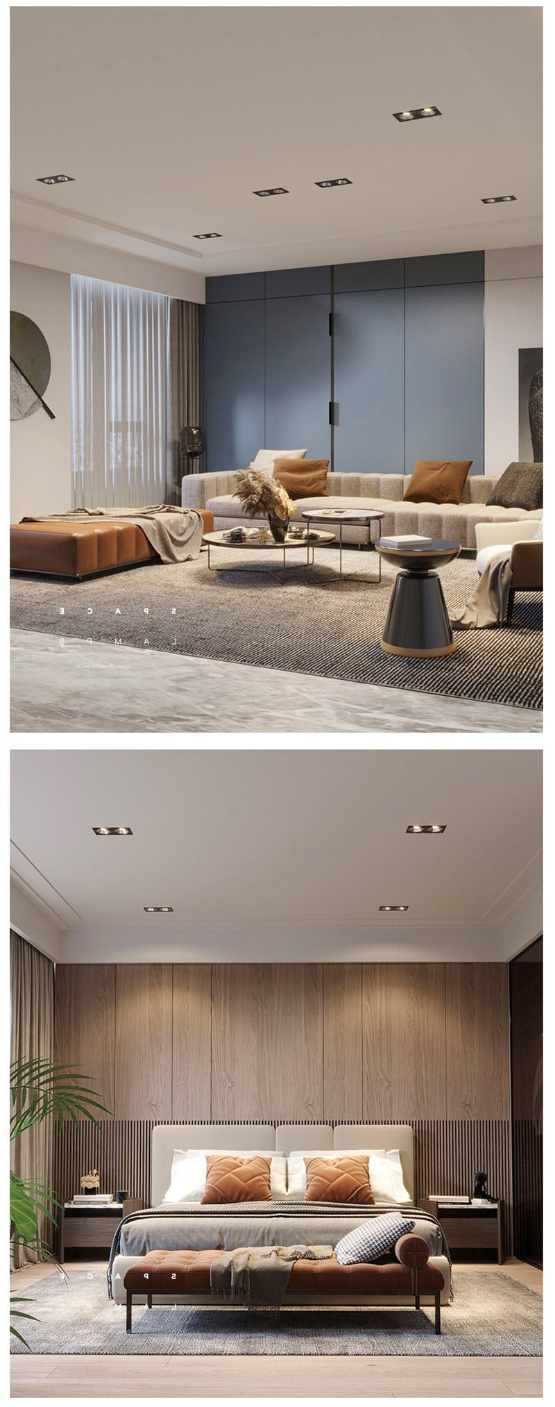 Angle Adjustable Anti-glare Square LED COB Recessed Downlight 7W 10W 12W 20W LED Ceiling Spot Light Kitchen Living room Indoor