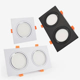 Square Recessed Dimmable COB LED Downlights 5W 7W 9W 14W 18W LED Ceiling Spot Lights AC85-265V LED Ceiling Lamps Indoor Lighting