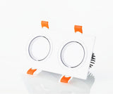 Square Recessed Dimmable COB LED Downlights 5W 7W 9W 14W 18W LED Ceiling Spot Lights AC85-265V LED Ceiling Lamps Indoor Lighting