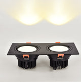 Square Recessed Dimmable COB LED Downlights 5W 7W 9W 14W 18W LED Ceiling Spot Lights AC85-265V LED Ceiling Lamps Indoor Lighting