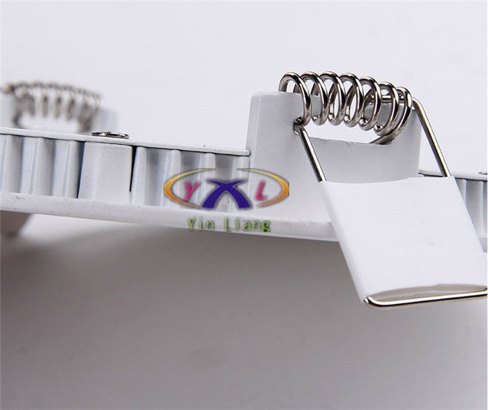 Hot Ultra Thin Design 3W 4W 6W 9W 12W 15W 18W LED Surface Ceiling Recessed Grid Downlight / Round Panel Light Aluminum Shell