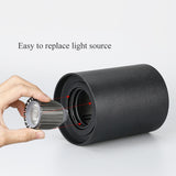 Round Surface Mounted Indoor LED Downlight With Replaceable GU10 Bulb 7W 10W 12W Ceiling Spot Light AC85V-265V