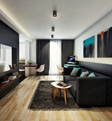 Round Surface Mounted Indoor LED Downlight With Replaceable GU10 Bulb 7W 10W 12W Ceiling Spot Light AC85V-265V