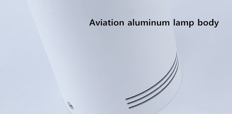 Super Bright Dimmable LED COB Ceiling Spot Lamp 7W 9W 12W 15W 18W Surface Mount Downlight for Indoor Lighting Kitchen Bedroom